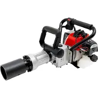 StarTech.com Pfahlramme für Zaun‑T‑Pfosten - JH-55 - Benzin 2‑Takt 32,7 cm³ - 25–50 J Schlagenergie - 1700–2230 Schläge/min - 1000 W - Seilzugstart - Rot/Schwarz
