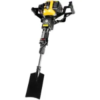 StarTech.com Erdbohrer für Baumpflanzung - Erdlochbohrer - 2-Takt 52 ccm - 6500 U/min - Tragbar - Lochbohren & Wurzeltrennen - Schwarz