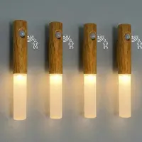 StarTech.com LED-Nachtlicht mit Bewegungssensor - Wandleuchte - Wiederaufladbar - Dimmbar - Wandmontage - Akkubetrieben - Weiß