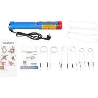 StarTech.com Induktionsheizer Rostlöser - Handgerät - 1100 W - 220 V - 8 Spulen - Aufheizen 5–40 s - Max. 800 °C - Netzkabel 1,6 m - Blau
