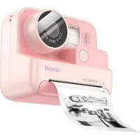 Hoco Kinderkamera mit Drucker DV200 rosa