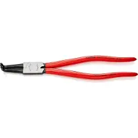 Knipex Sicherungsringzange DIN 5256 D L.300mm 90Grad gew. Bereich 85-140mm schwarz atram. Kopf pol. Grif...