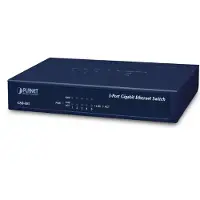Planet GSD-503, Gigabit Ethernet (10/100/1000), Vollduplex, Wandmontage