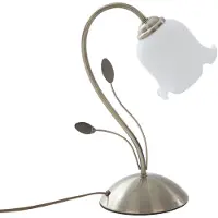 LINDBY Floral gestaltete Tischlampe Matea