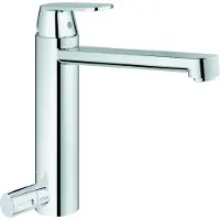GROHE Eurosmart Cosmopolitan Einhand-Spültischbatterie mittelhoher Auslauf Absperrventil chrom - 30195000