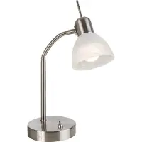 Globo Klassische Schreibtischlampe Daytona Nickel