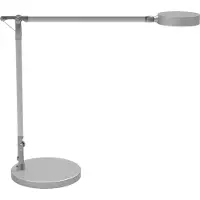 MAUL Tischleuchte MAULgrace LED 3.000 - 6.500 K dimmbar Standfuß silber