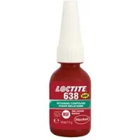 Loctite 638 Fügeklebstoff hochfest hochviskos anaerob grün 10ml Flasche - grün