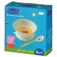 Petit Jour Paris Geschirr-Set - Melamin - 2 Teile - Peppa Wutz - - One Size - Geschirr-Sets