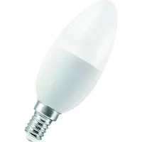 Ledvance 00217488, Intelligente Glühbirne, Edelstahl, Weiß, WLAN, E14, Warmweiß, 5 W