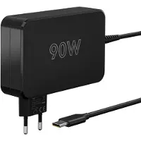 Goobay USB-C Ladegerät für Tablet, Laptop z.B. Apple MacBook, Huawei MateBook, 90W, schwarz