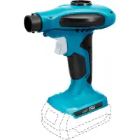 Dedra Akku-Gebläse/PUMPE 460 l/min, 18 V, 0 Ah, SAS+ALL - DED7079