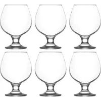 LAV Misket Brandy-Schwenkergläser – 390 ml – transparent – 6 Stück