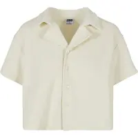 Urban Classics Kurzarmshirt "Damen Ladies Towel Resort Shirt" 1