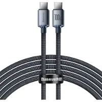 Baseus CAJY000701, 2 m, USB C, USB C, 0,48 Gbit/s, Schwarz