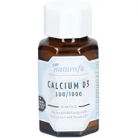 Naturafit Calcium D3 500/1000 Kapseln 60 St
