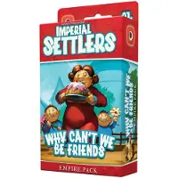 Portal Games Imperial Settlers Why can't we be friends - Kartenspiel Erweiterung - ENG Edition