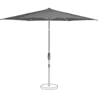 Suncomfort by Glatz Shell Turn 300cm, Stone Grey