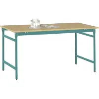 Manuflex BB3015.5021 Beistelltisch BASIS stationär mit Multiplex-Tischplatte in