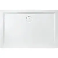 Hoesch Mineralguss-Duschwanne Muna 120x90x3cm, weiss, Solique