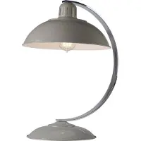 Elstead Lighting Elstead Franklin Tischleuchte E27 Plane Grau