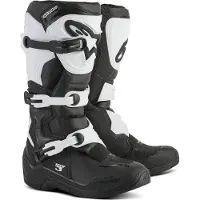 Alpinestars Tech 3 Schwarz Weiß Stiefel Größe US 13