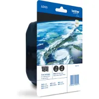 Brother LC-985BKBP2DR, Standardertrag, Schwarz, Tinte auf Pigmentbasis, 2 Stück(e), Multipack