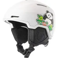 RockBros Kask narciarski Qunature 10130003005 z nausznikami snowboard Panda dla dzieci rozmiar M - biały