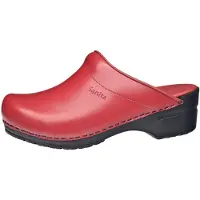 Sanita Medizinischer Clog Sonja Open Dark Red-Schuhgröße 35