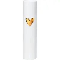 Räder Herz Vase Herz Weiß Gold