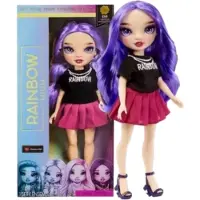 Rainbow High EMI Vanda Puppe, Violett, Mix & Match Kleidung und Haarbürste, insp