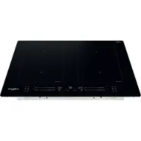 Whirlpool WL S7260 NE, Schwarz, Integriert, 59 cm, Zonen-Induktionskochfeld, Glaskeramik, 4 Zone(n)