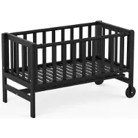 Geuther Betty Co -Sleeper, Versuverbed, Crib - mit Rädern - 45 x 90 cm - Babybett bis 9 kg - Festes