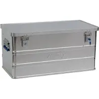Alutec Transportbox CLASSIC 48, Aluminium, 48 l, L 575 x B 385 x H 270 mm, Zylinderschlösser