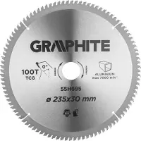 Graphite Widia-Sägescheibe 235 x 30 mm, 100 Zähne, ALU