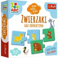 Trefl Lernpuzzle Tiere – ABC Malucha –