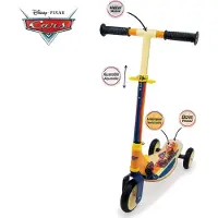 Smoby Cars Wooden Scooter, 3Räder