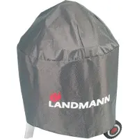 Landmann Premium Wetterschutzhaube Aus robustem Polyestergewebe Wasserdicht UV-beständig Atmungsaktiv Kältebeständig für Kepler Serie 90 x 70 x 70 cm