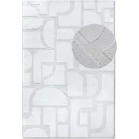 Villeroy & Boch Wollteppich "Alexis", rechteckig, 10 mm Höhe, Handgewebt, Wolle, Natur, Wohnzimmer, Geometrie, Boho, Design