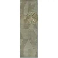 Villeroy & Boch Wollteppich "Ursule", rechteckig, 10 mm Höhe, Läufer, handgewebt, Wolle, Natur, Wohnzimmer, Geometrie, Boho