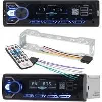 Krüger&Matz Auto Radio 1 DIN Bluetooth USB&AUX