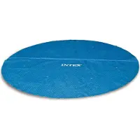 Intex 29023, Pool-Solarabdeckung, Überirdischer Pool, Rund, Blau, Polyethylen, 4,48 m
