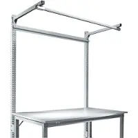 Manuflex Laufschiene für Werkbanksystem PROFI, 1500 mm breit