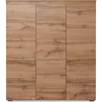 Die Möbelfundgrube Highboard mit Schubladen - Honig Eiche 116 cm - IMAGE