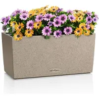 Lechuza 'Balconera Stone 40', sandbeige, ca. 40 x 19 x H 19 cm