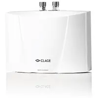 Clage Durchlauferhitzer, »M6«, LxBxH: 18,6x8,7x13,5 cm, 5,7 kW, weiß - weiss
