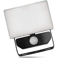 Emos - LED-Strahler Tambo mit Bewegungsmelder - dünnes Aluminium Flutlicht - wasserdicht - neutralweiß - 1000 lm - 10 W - für Außen - schwarz, ZS2912