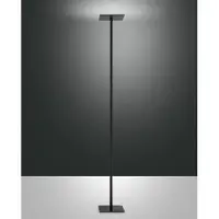 FABAS LUCE Ideal - Verstellbare schwarze LED-Stehleuchte aus Metall, H. 180 cm, - Integriertes 35-W-LED-Licht, CCT (3000 K, 4000 K, 5000 K, 6000 K)