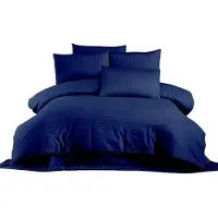 L'essentiel Maison , Lilyum- WTN6210, Dunkelblau, Bettdecken, 100% Baumwollsatin