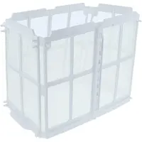VHBW Filterkorb kompatibel mit Maytronics Dolphin WOLLY 40i, Z1B, Zenit 70, Zenit 60, Z3i, Z2C Poolsauger, Poolroboter - 22,8 x 12,7 x 20,3 cm